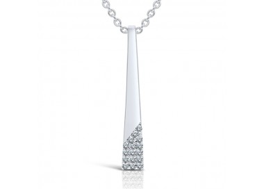 Collier Femme en Argent 925/1000 Oxydes de Zirconiums